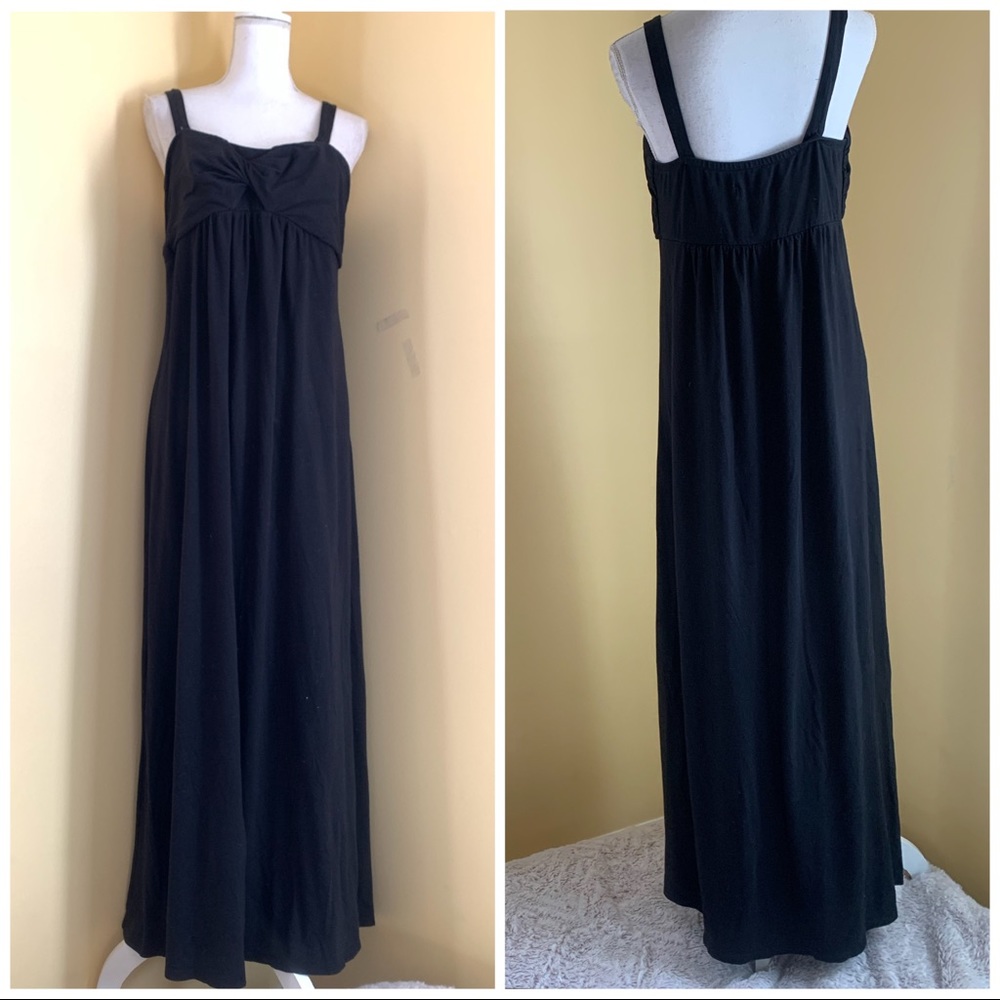 Old Navy Maternity Black strapless Maxi large